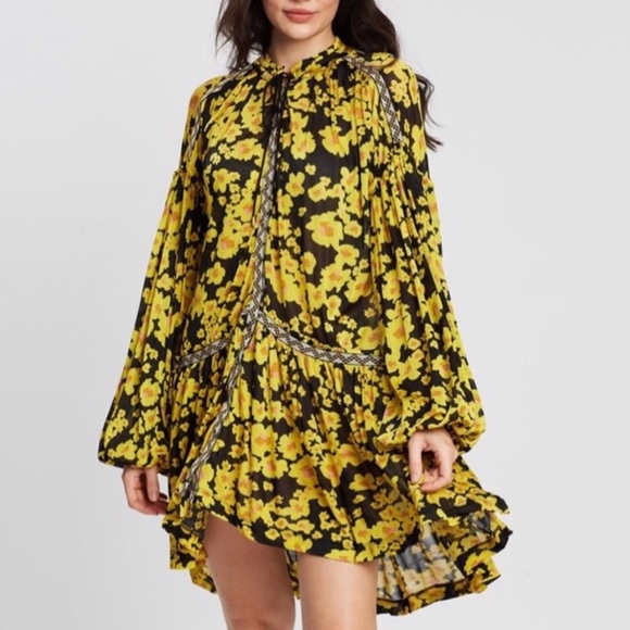 EUCFree People Love Letter Floral Print Tunic - Picture 5 of 16